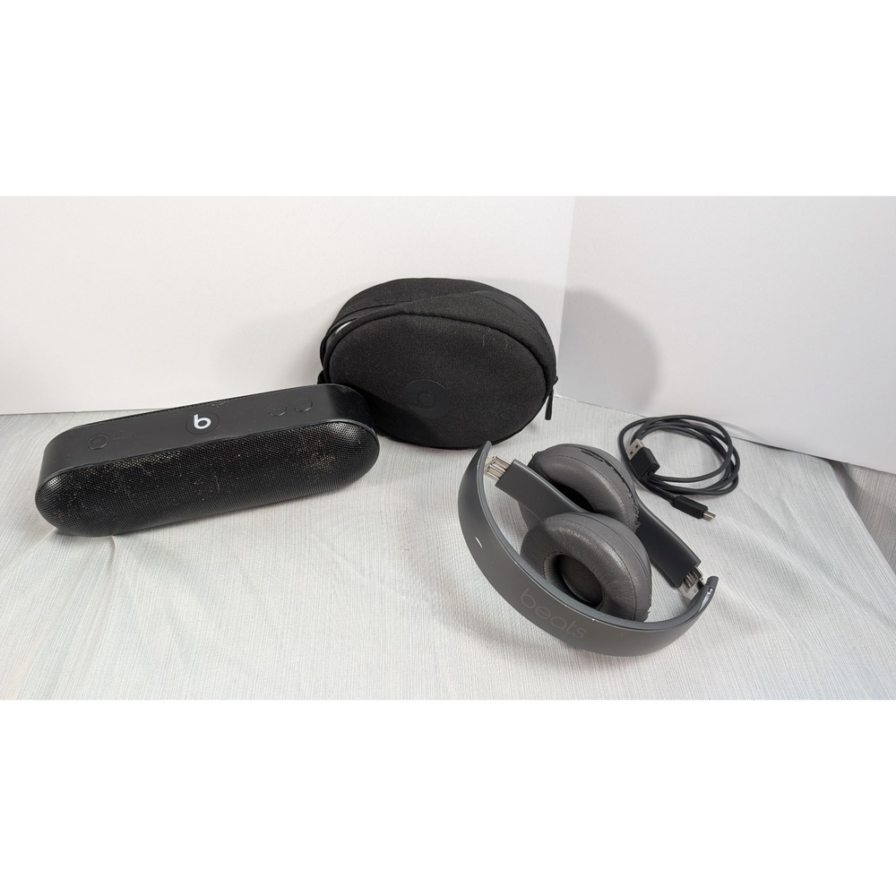 Beats Pill+ A1680 Solo3 A1796 Gray Black Bundle For Parts Repair
